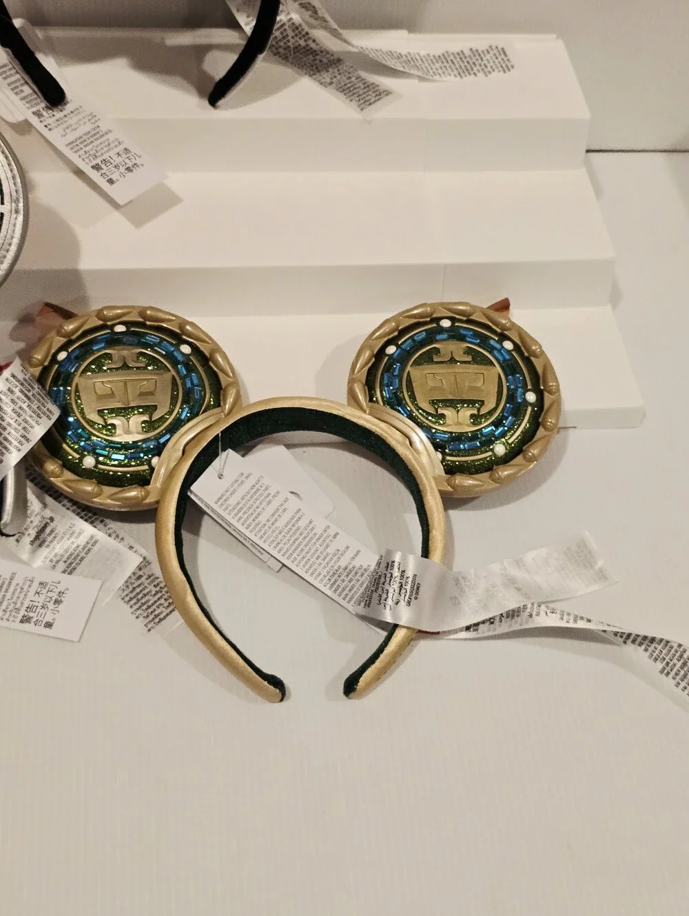 Disney Parks Mickey Ears Marvel Headband Set New